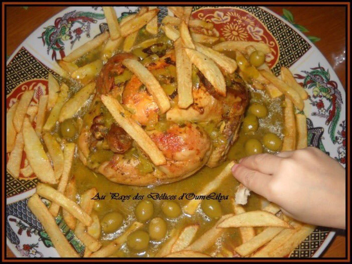 Maroc Top News A Twitter Le Poulet Aux Olives Marocaines