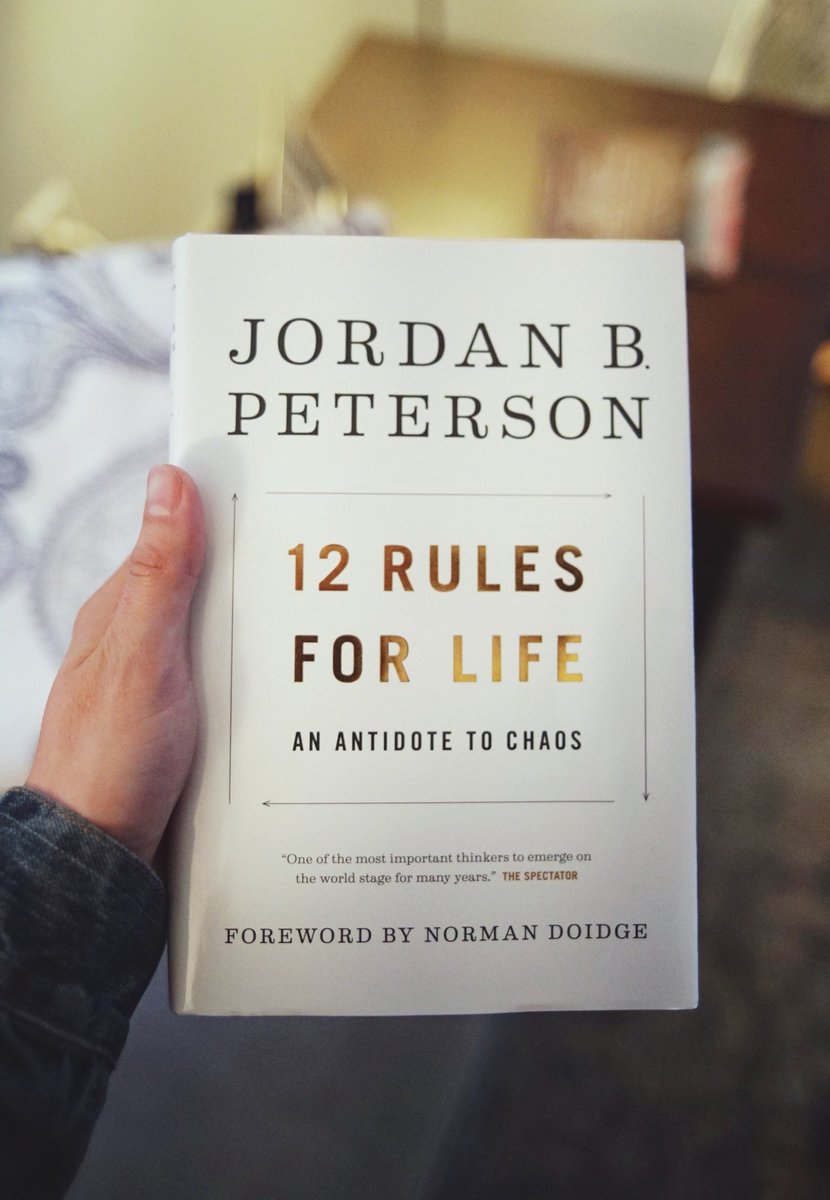 LukeThatWay's tweet image. I haven’t been this excited about a book in quite a while.. 

@jordanbpeterson #JordanPeterson #12rulesforlife