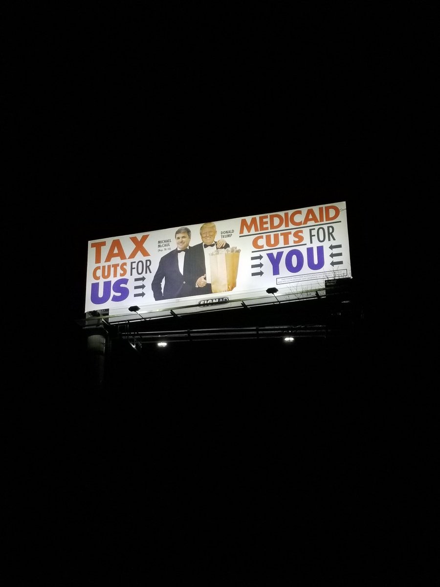 Saw this beauty heading back to Katy from Austin last night! #TX10 #IndivisibleTX10 <a href="/TX10Indivisible/">TX10 Indivisible</a> Amazing work!!