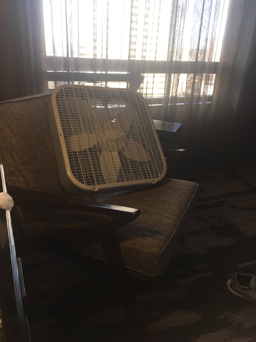 regerbert's tweet photo. This is what #CustomerService should be - a/c not working - bring up a fan #thankyou #hiltonloyal @HiltonHotels #proudtobeadiamondmember https://t.co/woPdUdUiEW
