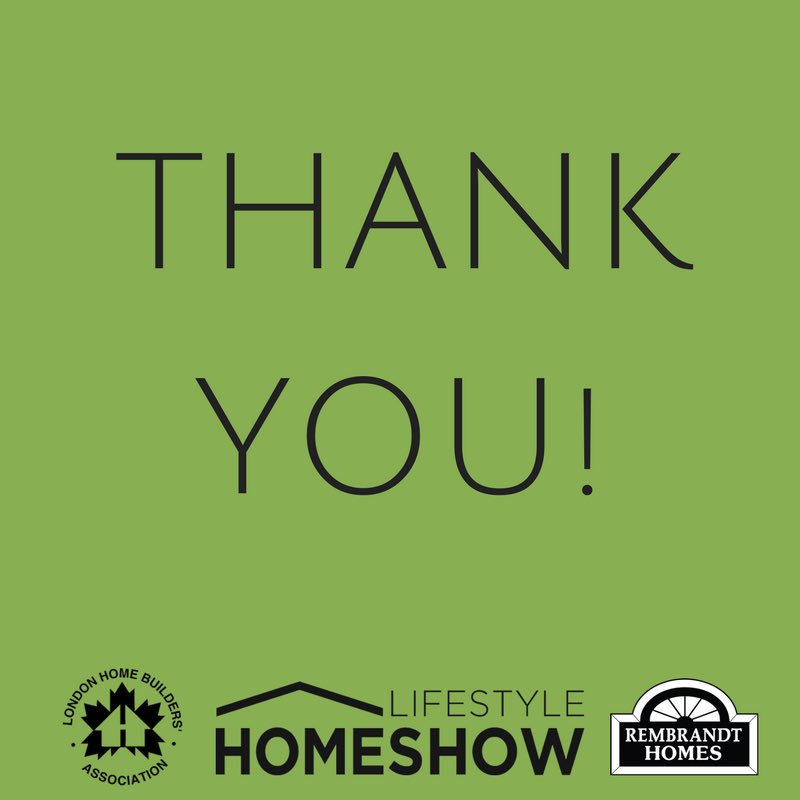 To all Show attendees, special guests, exhibitors, sponsors, volunteers - THANK YOU!! It’s been a great weekend celebrating 25 years of the Lifestyle Home Show!