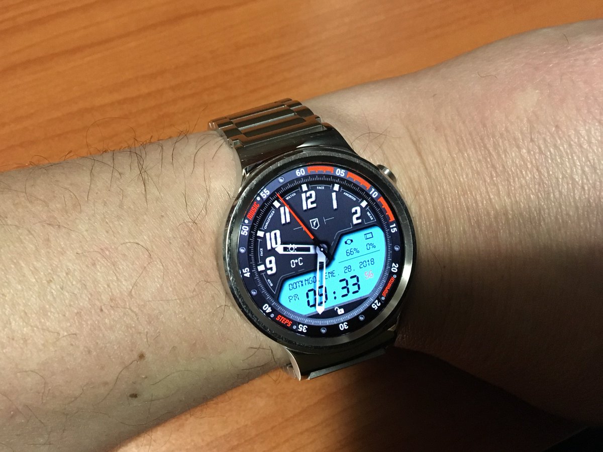 SansaTwit's tweet photo. Esta es la #Watchface de #MiSmartWatchHoy | “Callenger” | #Smartwatch #AndroidWear #HuaweiWatch No #PebbleSteelHoy https://t.co/L0fYLQom6Q