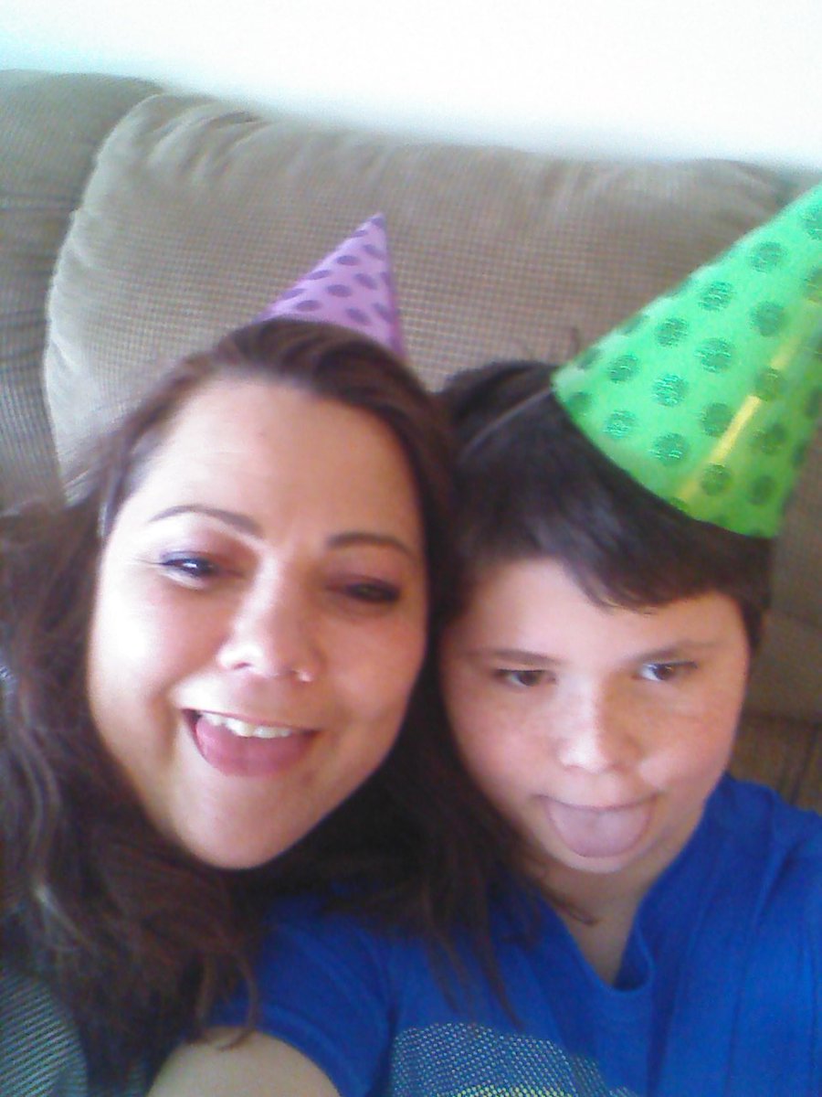 sethcracker's tweet image. At a Friend's Birthday party with my Mom,And allot others.