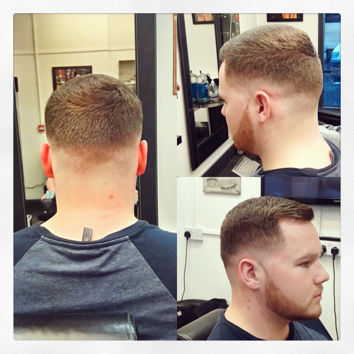 Monday blues! Start your week with a fresh trim at Wood Street Barbers with discount for student cuts and a brand new selection of Dapper Dan products on display ✂️