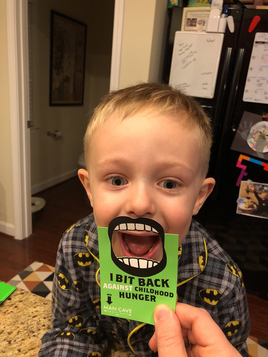 btglass's tweet image. #BITEBACKHUNGER @ManCaveEats