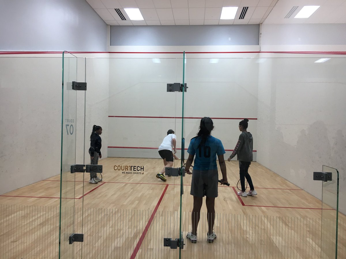 DelSestoMiddle's tweet photo. Over 60 DelSesto students and family members attended the @SquashBusters Open House on Saturday morning. #opportunity #Providence #coolsport @Arzinia_Gill @chris__maher @GinaPicard @MSzone_PPSD https://t.co/uIcsAvNJ3b