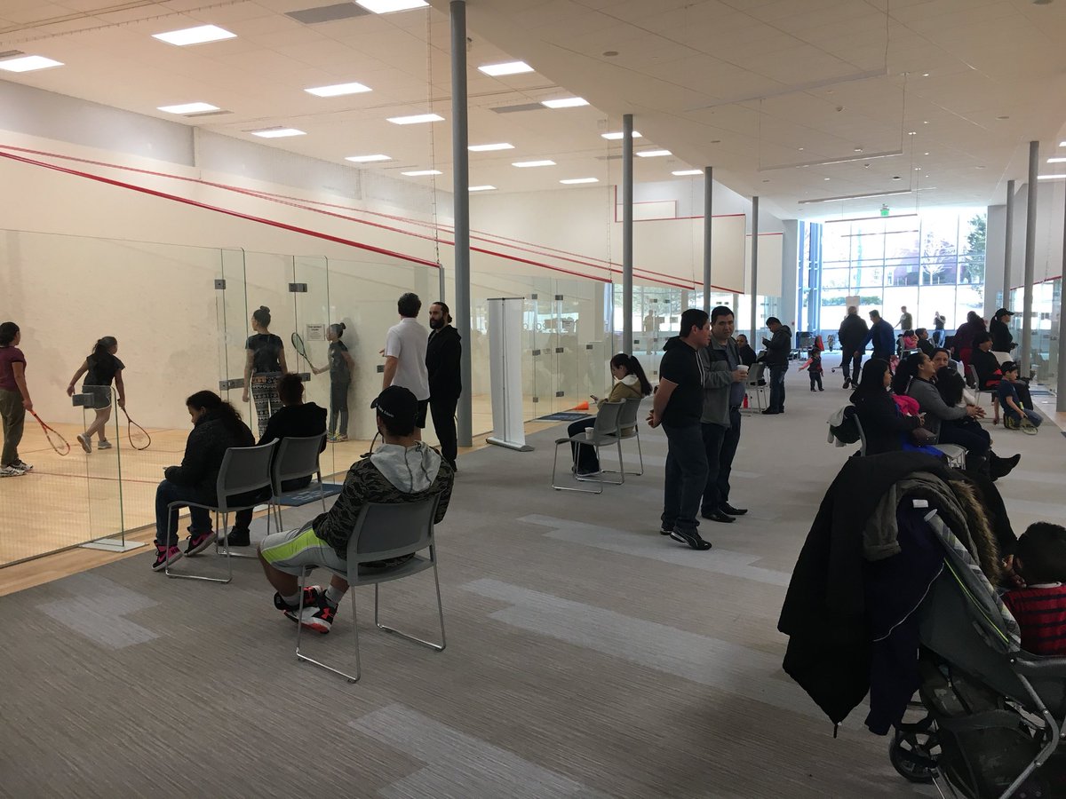 Over 60 DelSesto students and family members attended the <a href="/SquashBusters/">SquashBusters</a> Open House on Saturday morning. #opportunity #Providence #coolsport <a href="/Arzinia_Gill/">Arzinia Gill</a> <a href="/chris__maher/">Chris Maher</a> <a href="/GinaPicard/">Gina Picard💚</a> <a href="/MSzone_PPSD/">Middle School Zone</a>