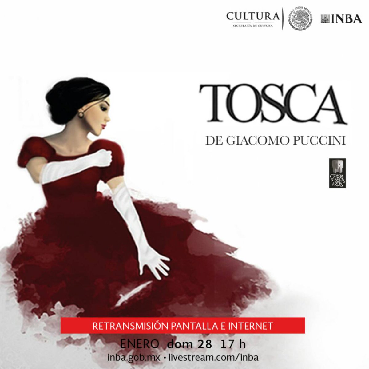 bellasartesinba's tweet photo. ¡Ya empezó! 😱

Entra YA a https://t.co/xSqEbxgX3S y disfruta de "Tosca" de Giacomo Puccini 👌🎉 https://t.co/yZQhBYsFkd