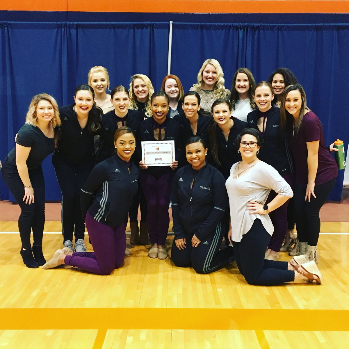 BakerAthletics's tweet photo. Congratulations to our BU Dance team on its First Place finish at the 2018 Baker Classic!! The BU cheer team also competed and placed 8th! https://t.co/EKrl1RaL0L