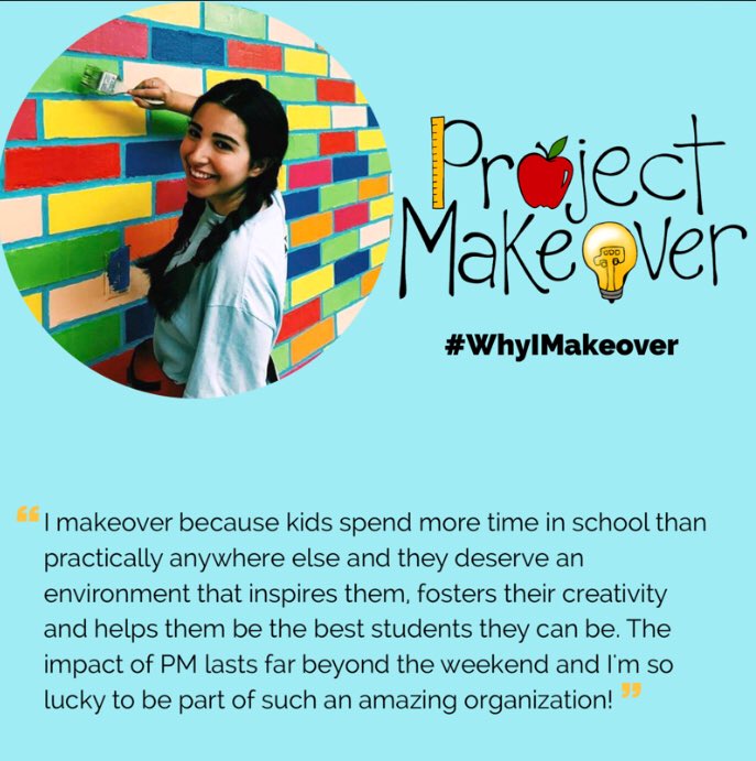 projectmakeover's tweet photo. Thanks Francesca Levy for sharing your #WhyIMakeover with us. If you want volunteer for this years makeover, sign up below!
Apply Here!
https://t.co/JKr9cbVphE https://t.co/rvo3F3AJ5y