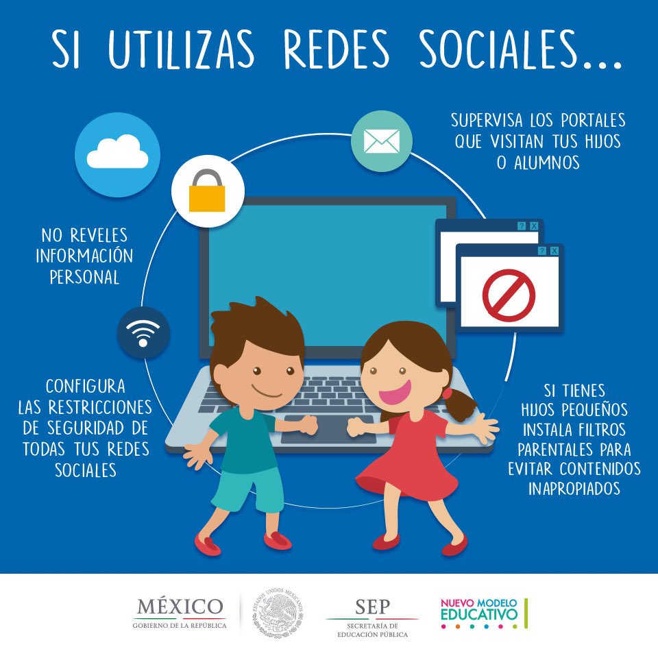 SEP México on Twitter: "Sigue estas recomendaciones para usar forma responsable las redes y el internet. #DíaInternacionalDeLaProteccióndeDatosPersonales https://t.co/xtExOecXer" / Twitter