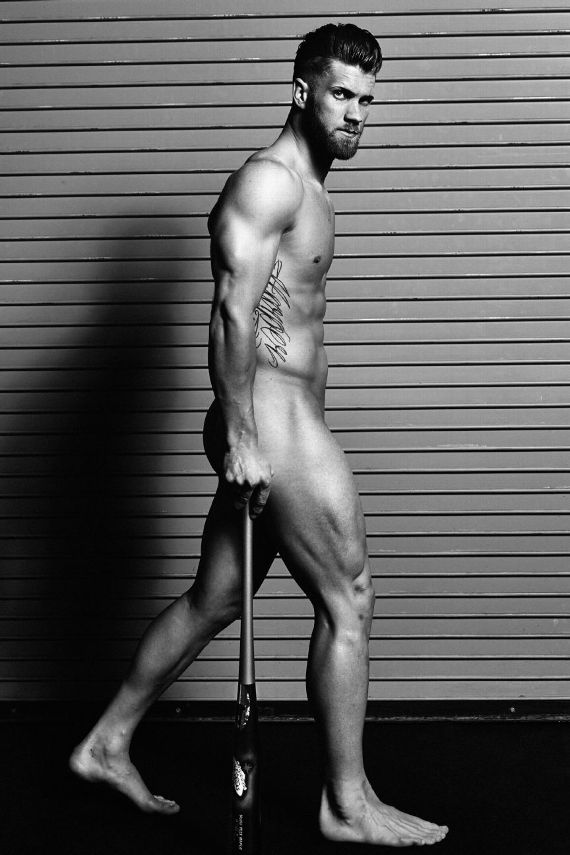 Bryce harper nude - 🧡 Bryce Harper Goes Nude for ESPN 2015 Body Issue Shoo...