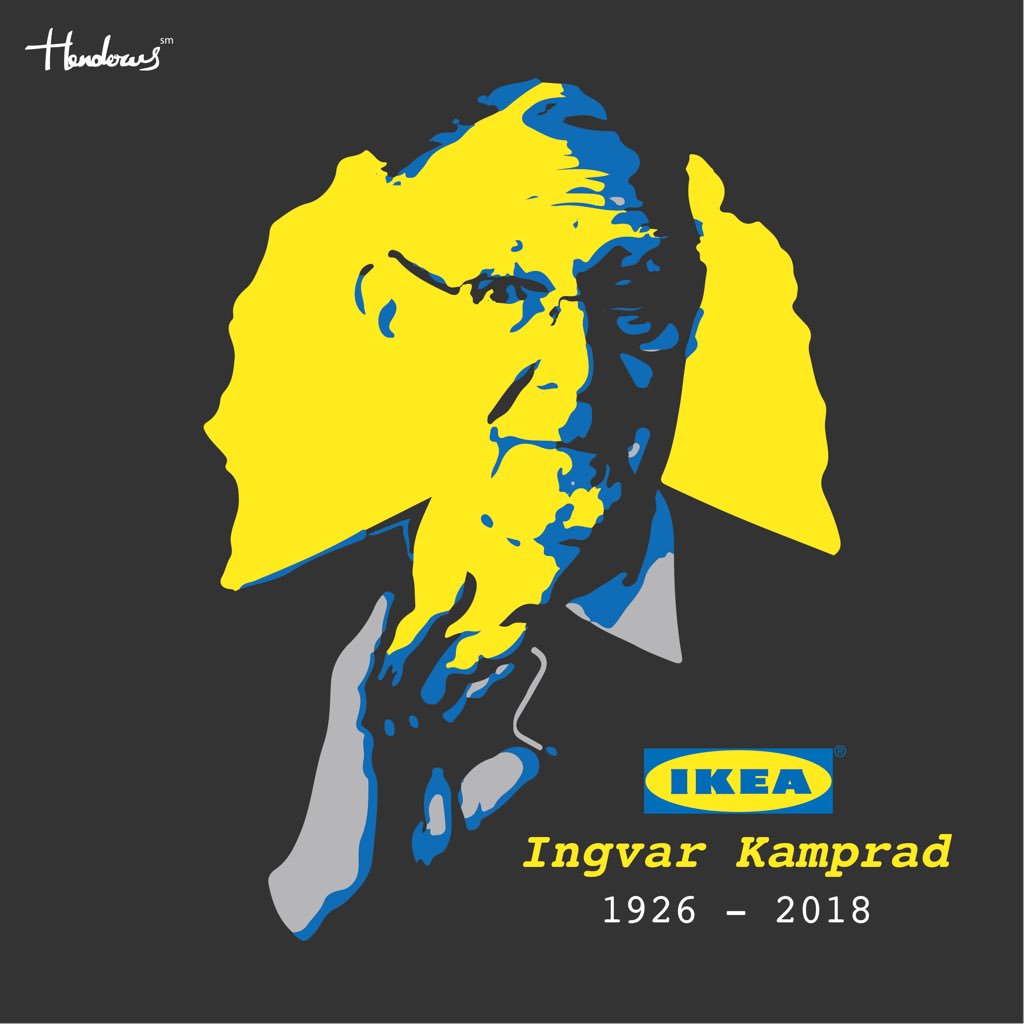 wemovedout's tweet photo. وداعاً إنغفار كامبراد - مؤسس إيكيا 🇸🇪
#ايكيا
#ikea
#ingvar
#rip https://t.co/9PYts7QAxA