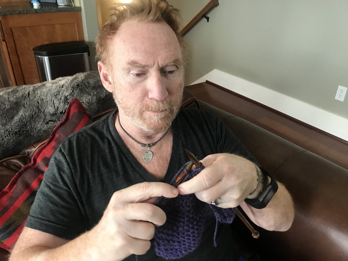 TheDoochMan's tweet photo. My wife is teaching me how to knit. Should I tell her that I hate this? https://t.co/Lp5gDkJBkd