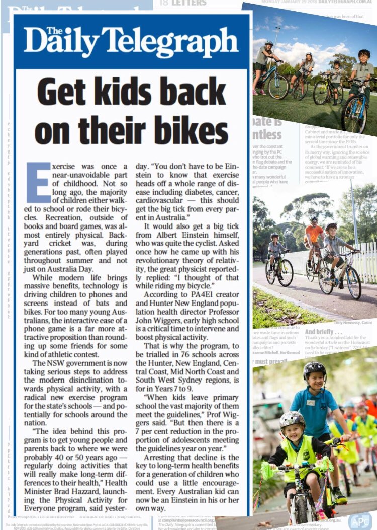 mwkeenan's tweet photo. Get kids back on their bikes

With a positive change in attitudes towards all people on bikes we’ll be able to. The media plays a big role. https://t.co/wqLd1bCtK8