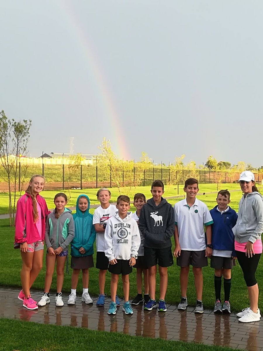 Monday morning trail runs and rainbows. Great start to the week. #SteynCitySchool #SCS #trailrunning photo credit: <a href="/bronnyg08/">Bronwyn Gordon</a>