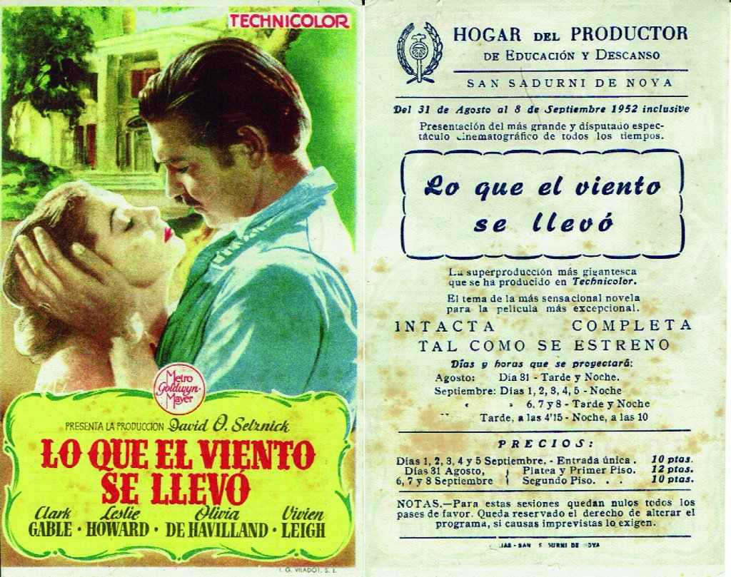 CarlesQuerol's tweet photo. Els programes de cinema de postguerra https://t.co/GzRp3VLEdh https://t.co/wBaScgwfWI
