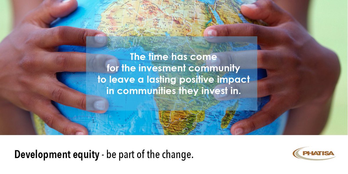 PhatisaGroup's tweet photo. #Bepartofthechange #DevelopmentEquity https://t.co/EHkJafagTh Empowering communities https://t.co/3MFg97nQpb