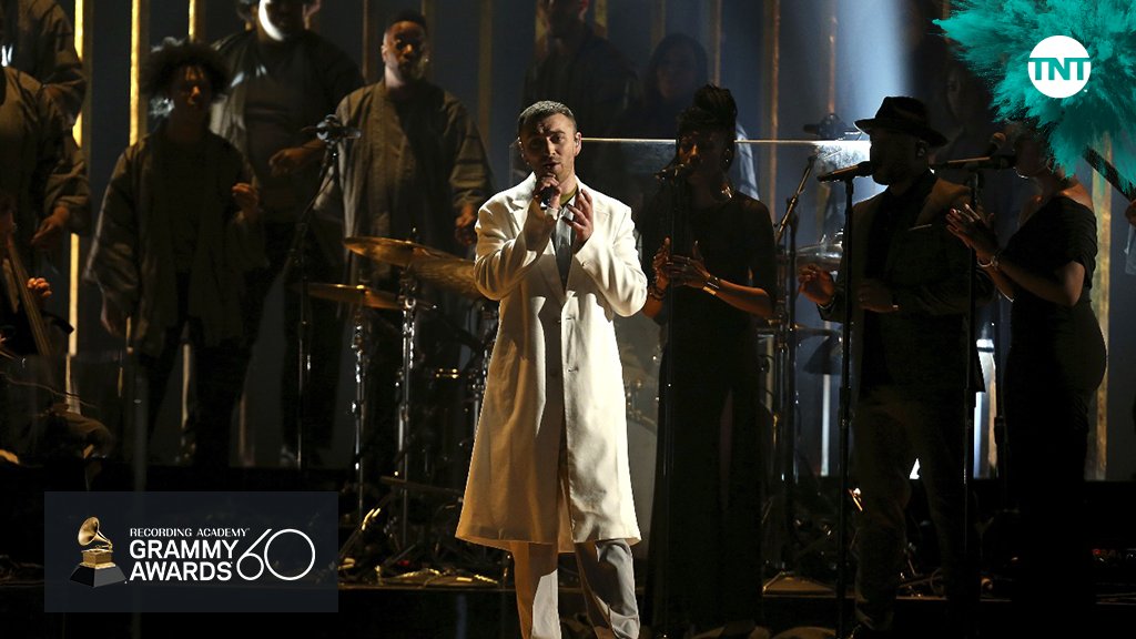 TNTLA's tweet photo. "Oh, and I'm gonna pray, I'm gonna pray, I'm gonna pray
Pray for a glimmer of hope
Maybe I'll pray, pray, maybe I'll pray
I've never believed in you, no, but I'm gonna pray"

Sam Smith nos hizo emocionar esta noche con PRAY #GrammysEnTNT #GRAMMYS https://t.co/H2S0Wc0ydc