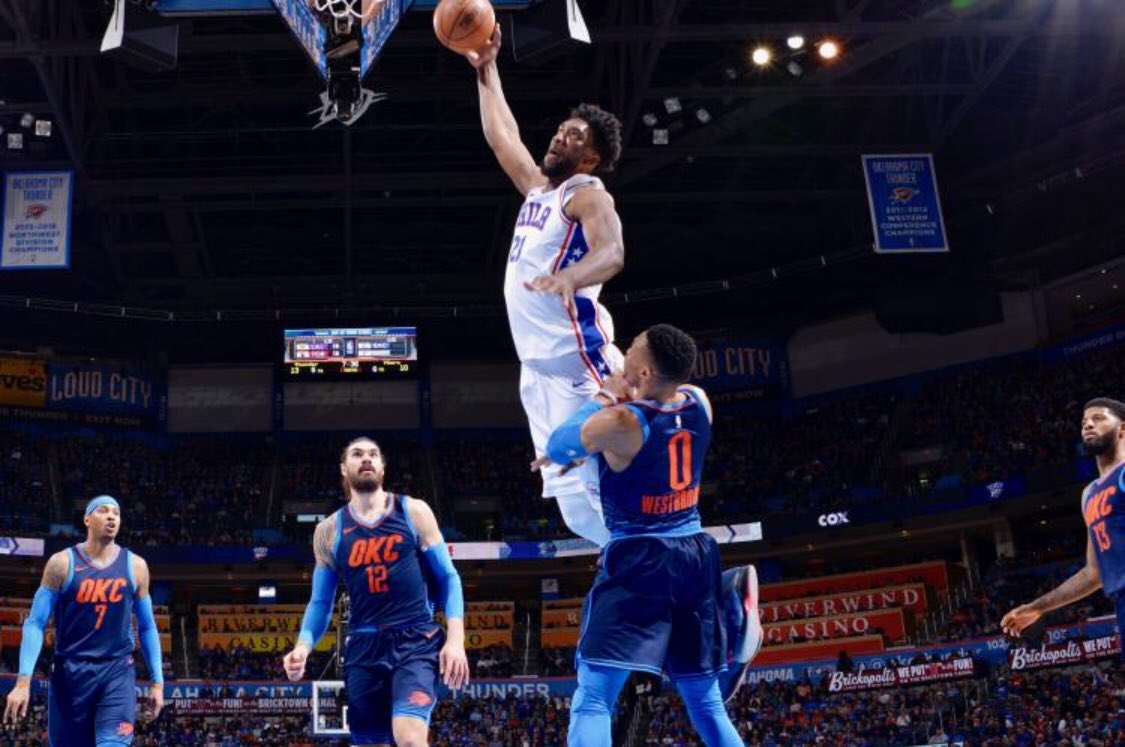 大帝隔扣+大火鍋送威少  內外兼修砍27+10卻難救主 （影）-黑特籃球-NBA新聞影音圖片分享社區