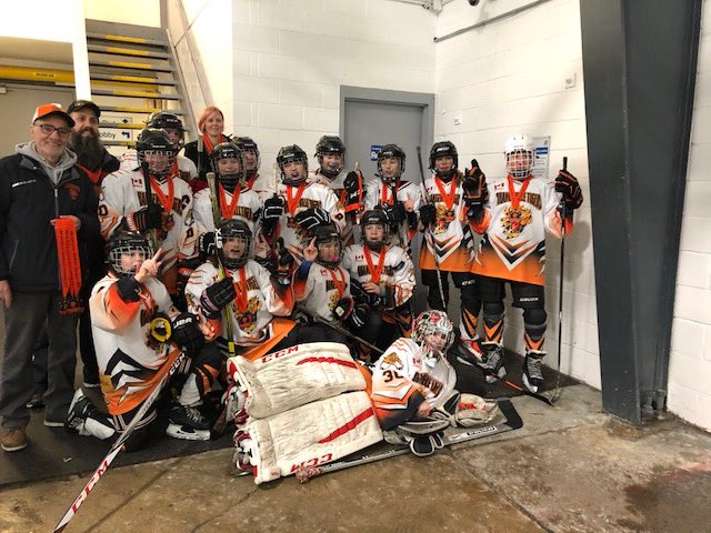 TigersPeeweeB's tweet photo. That brings our Sweetheart tourney weekend to an end.   On to playoffs! #bringhomethehardware #teamwork https://t.co/evkQkFf6Vc