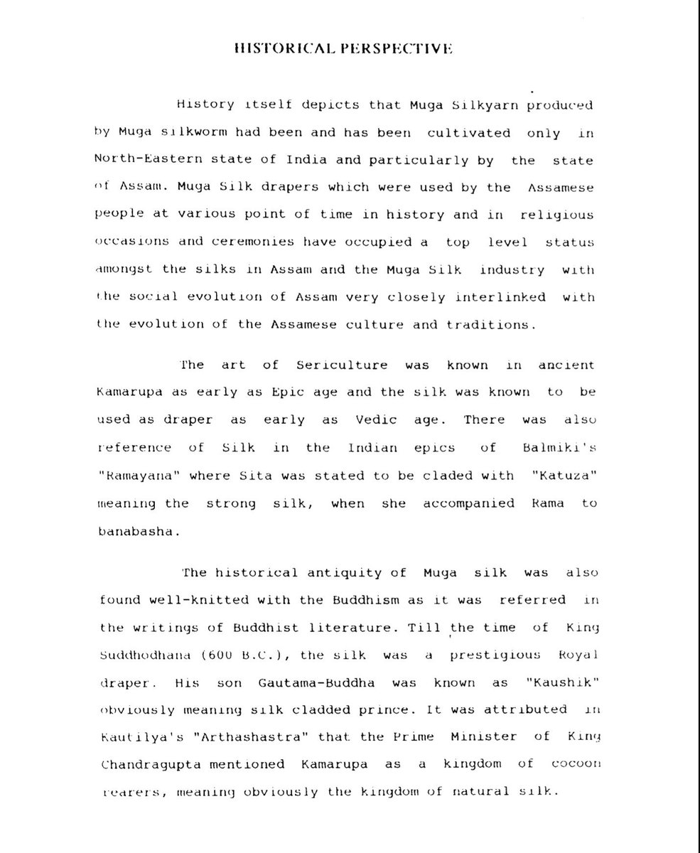 DimpyKoch's tweet photo. Anyone interested in having a Historical Perspective on Muga, here is a #thread . #Assam #Assamese #AssamSilk #Muga #GoldenThreadofAssam https://t.co/lQSlChxhYF