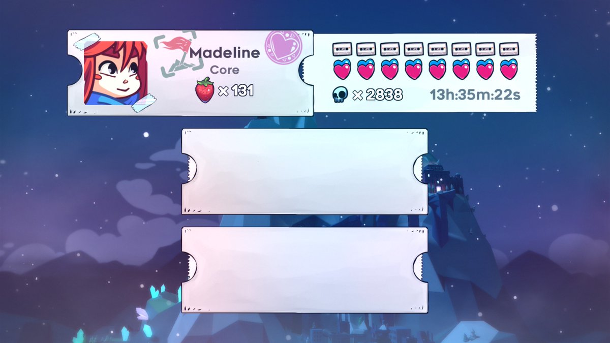 Wario64 On Twitter: "After 2838 Deaths, Celeste Main Chapters And B-Sides  Complete. Celeste Is A Very Good Game And My First Favorite Game Of 2018.  Https://T.co/8Aealbnshz" / Twitter Wario64 On Twitter: "After 2838 Deaths, Celeste Main Chapters And B-Sides  Complete. Celeste Is A Very Good Game And My First Favorite Game Of 2018.  Https://T.co/8Aealbnshz" / Twitter