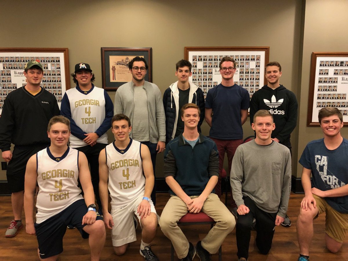 Our chapter is excited to welcome our Spring 2018 pledge class to Kappa Sigma. Shout-out to our rush chair, Brother Worthington, for an excellent spring rush!
