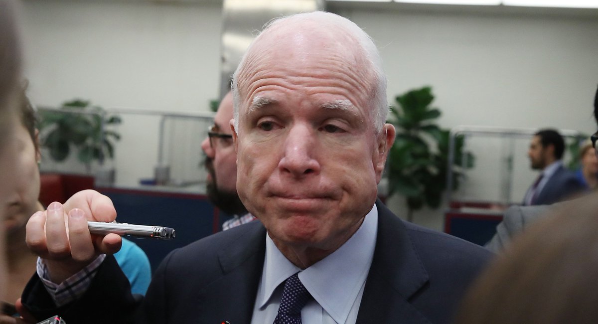 Frail John McCain ready to introduce amnesty bill with no wall