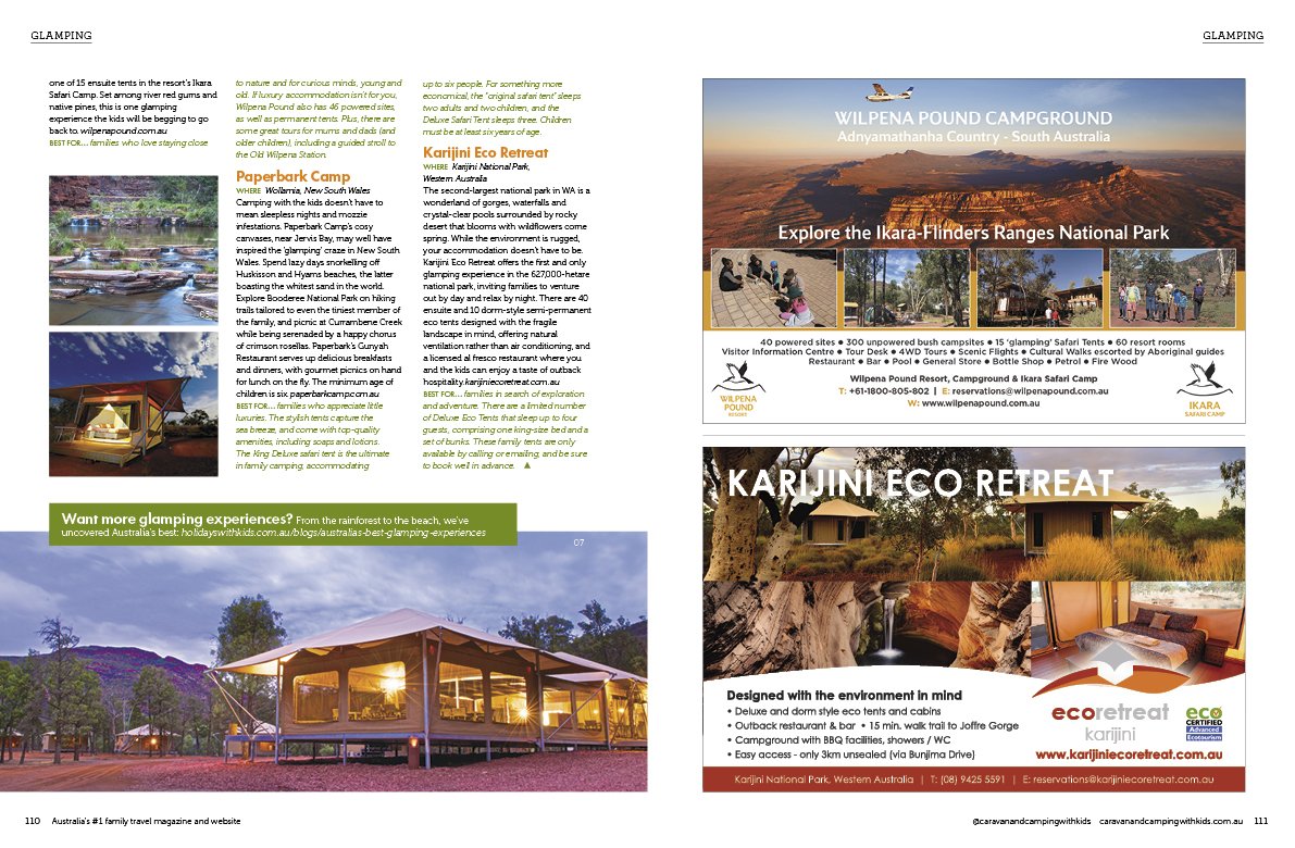 Caravan &amp; Camping with Kids is Australia’s only camping and holiday park publication dedicated to the family market. @candcwithkids #campingwithkids #aussie #aus #Camping