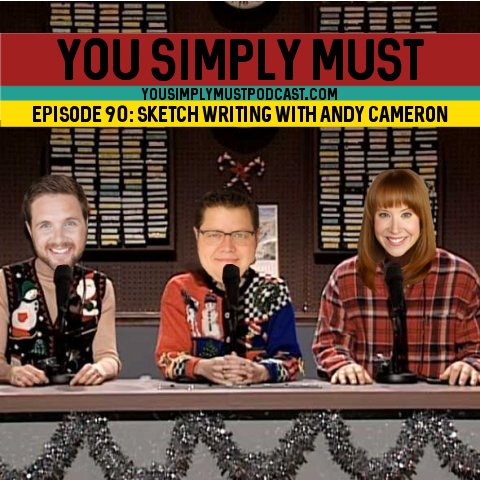 YouSimplyMust's tweet image. It's a YSM/@DeepDishers #mashup! @MrAndyCameron joins us to talk about life in #LosAngeles, the worst version of himself, and #sketchcomedy! 

LISTEN: @ApplePodcasts, @GooglePlay, or bit.ly/YSMEp90