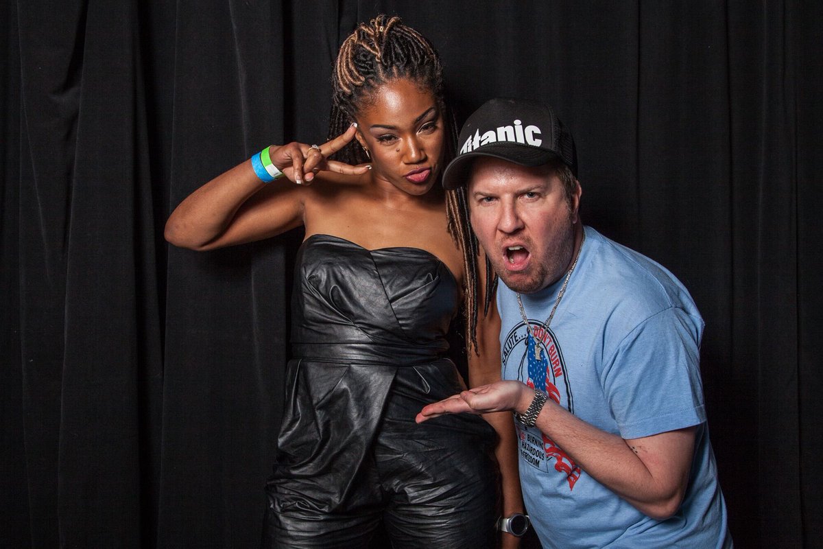 April 11th 2016 Volume 20. Backstage at <a href="/TheLyricLA/">The Lyric Theatre</a> with <a href="/TiffanyHaddish/">Tiffany Haddish</a> and <a href="/NickSwardson/">Nick Swardson</a> Photo by <a href="/MattMisisco/">Matt Misisco</a>