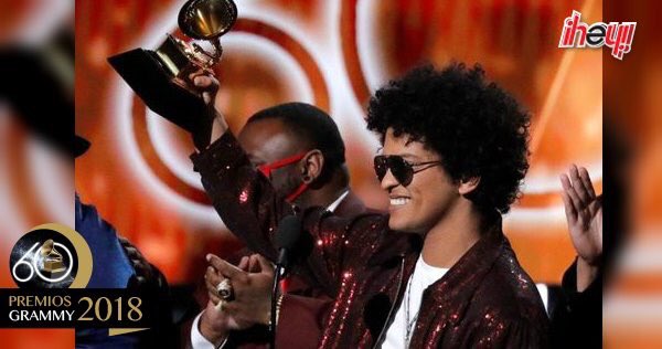 ScoolTVmx's tweet photo. Muy predecible! #BrunoMarsWeek #Grammys bruno mars #GrammyAwards2018 https://t.co/ZQy2yeNSDo