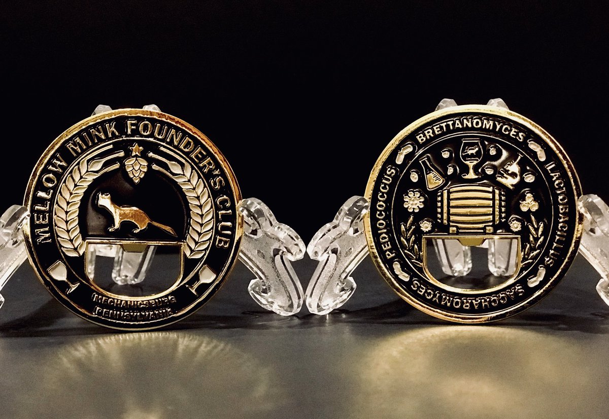 Excited to give a first look at some of the gear for the <a href="/Mellowminkbeer/">Mellow Mink Brewing</a> Founder’s Club!