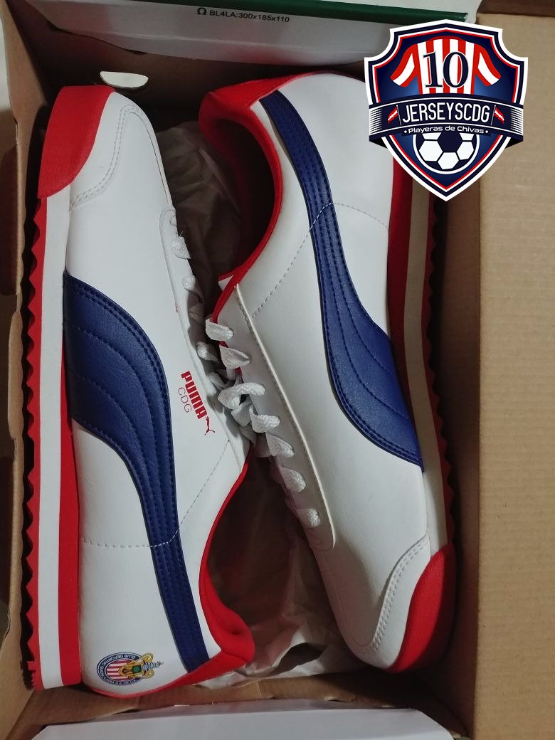 tenis puma de las chivas