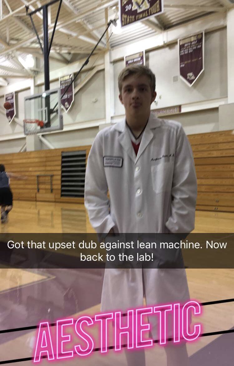 BoychesterU's tweet photo. Solid W over Lean Machine 38-37 today. MVP: Tommy Robinson with 0 points, 0-7 shooting, and lots of laughs. https://t.co/nYhTrCoHFw