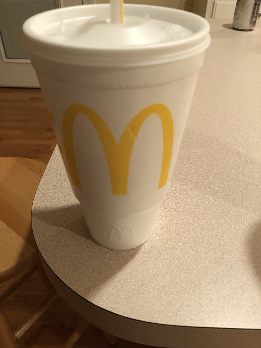 RIP the <a href="/McDonalds/">McDonald's</a> foam large cup #BringBackTheFoamCups