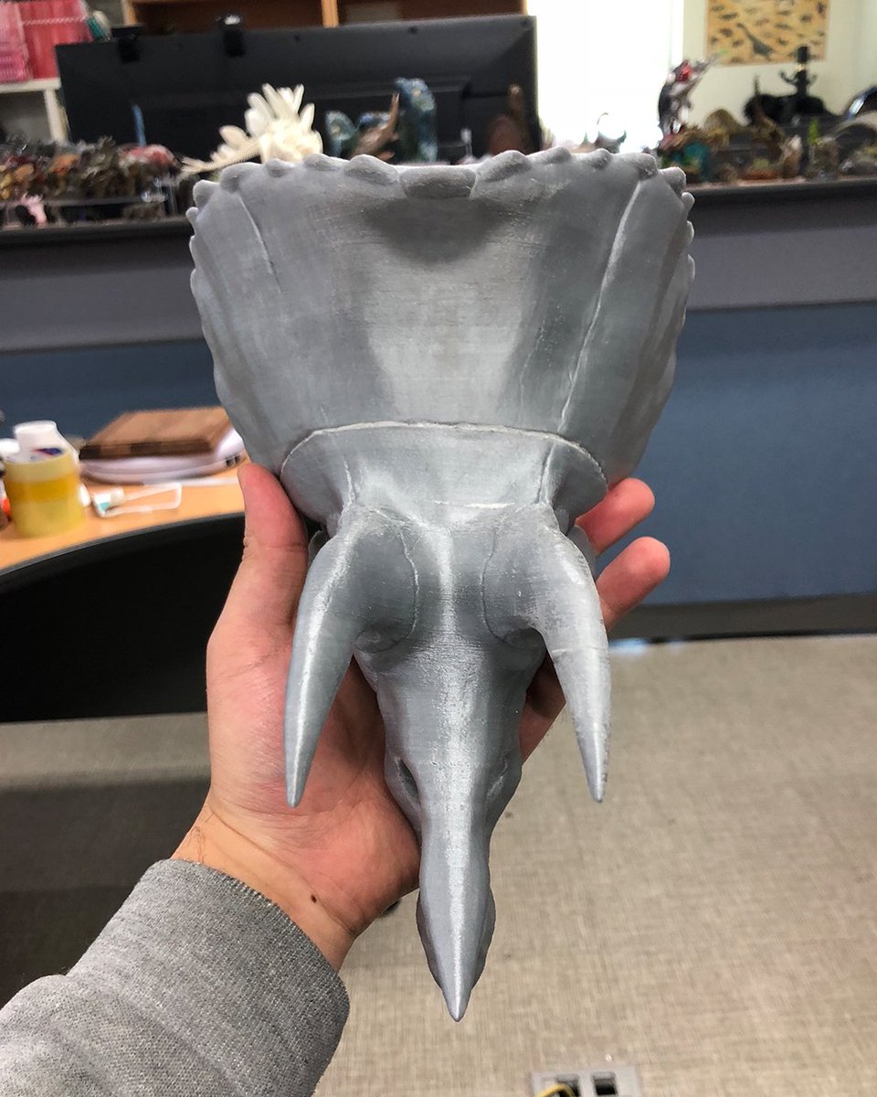 vitaimagination's tweet photo. Big Triceratops skull...by. VI(@vitaimagination ) models
#Triceratops #skull #skeleton #ultimaker #3dprinting #3dprinted #트리케라톱스 #공룡 #dinosaur #dinosaurs #dino #비타민상상력 #VitaminImagination #VImodels https://t.co/wngpKJ68hR
