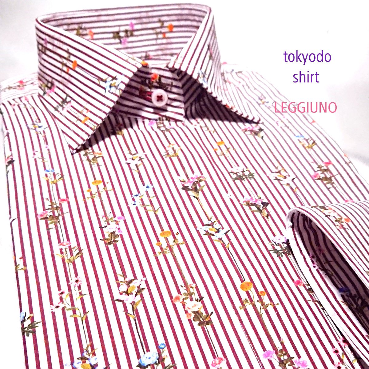 ট ইট র Tokyodo Shirt 東京堂シャツ 先日お作り頂いた女性のお客様のシャツです イタリアのレジウノで 襟型はワイドになります オーダーシャツ Fashion Leggiuno Italy Fabric Custommade Bespoke Shirt Tokyo Japan オーダーメイド シャツ