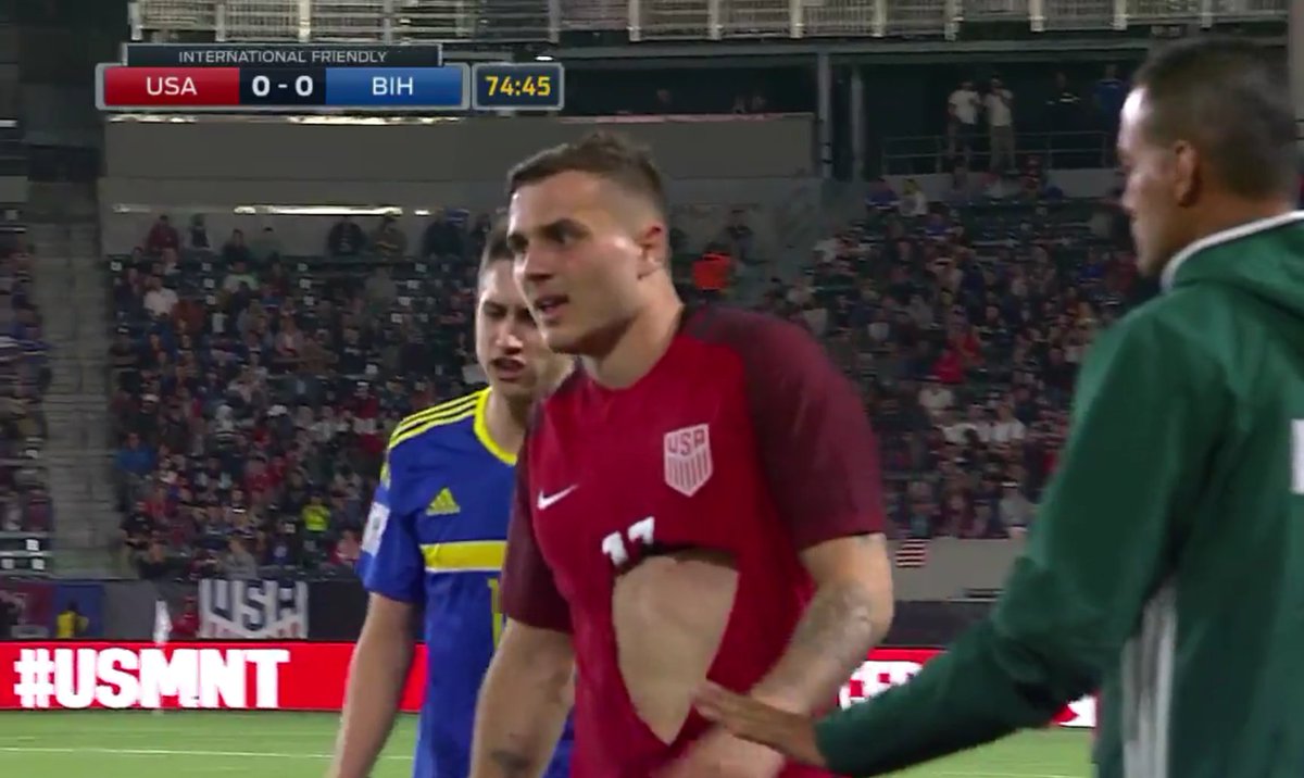 Sporting News On Twitter Jordan Morris With A Bit Of A Wardrobe