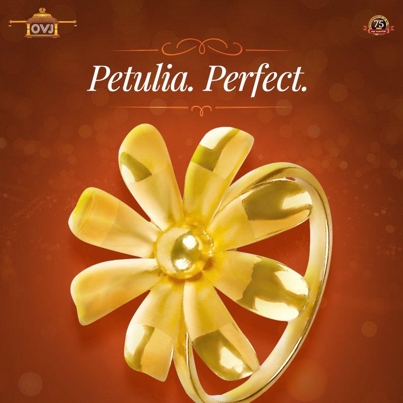 ovjjewels's tweet photo. Happiness blooms not once, not twice, but every time you adorn yourself in this exquisitely crafted 22k gold ring. Shop now - https://t.co/mWyF9UThj5 https://t.co/pFF52x6IM6