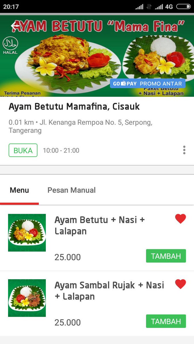 caipung1's tweet photo. Order via gofood https://t.co/PYcfV4Iky2