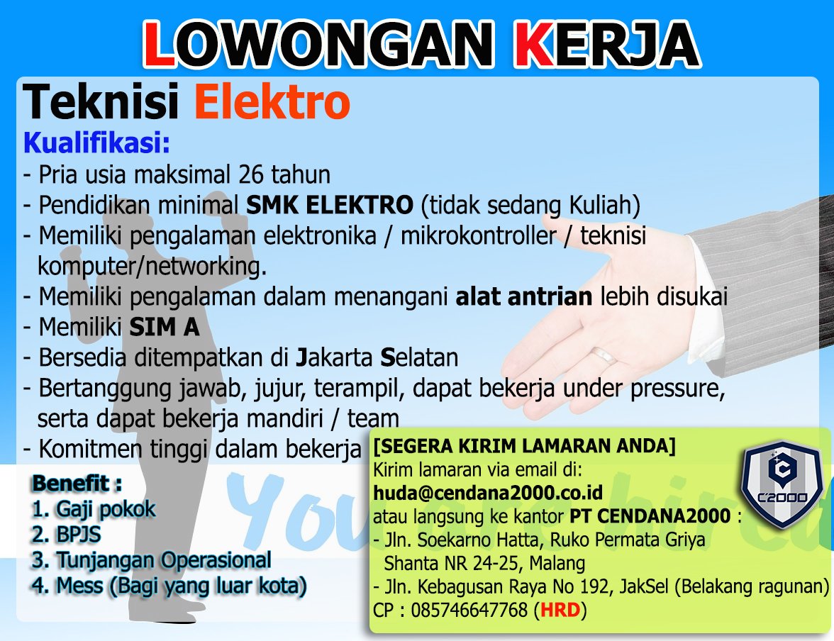 LowonganCendana tweet media