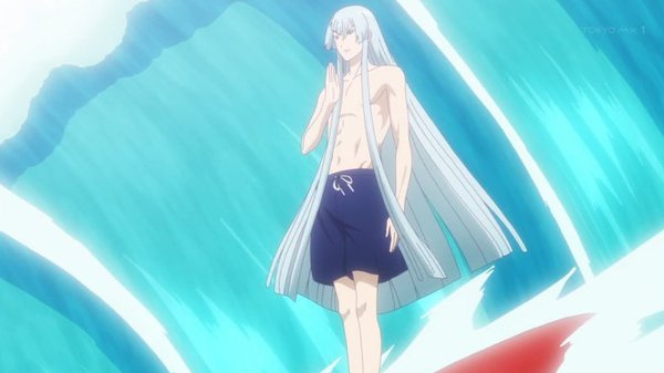 はね 刀剣乱舞花丸 刀剣乱舞続花丸 江雪左文字 こちらが問題のサーフボードと美しいサーフィンを疲労する江雪さん