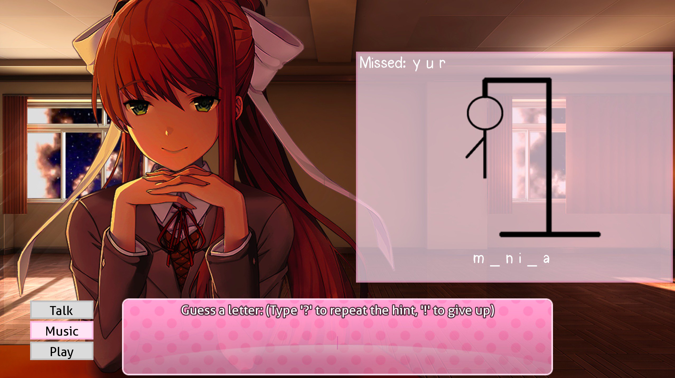 Monika After Story on X: Let's see if you can guess this one#ddlc   / X