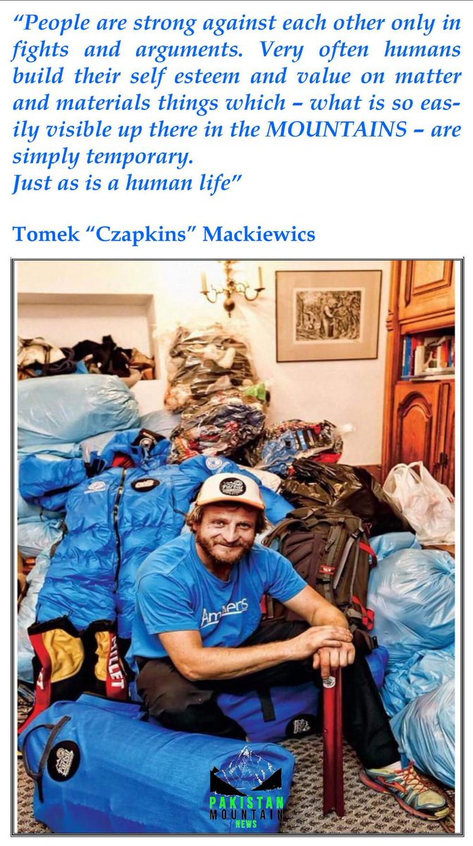 VichoVedder's tweet photo. Q.E.P.D Tomek

#NangaParbat https://t.co/nWtO7onUXy