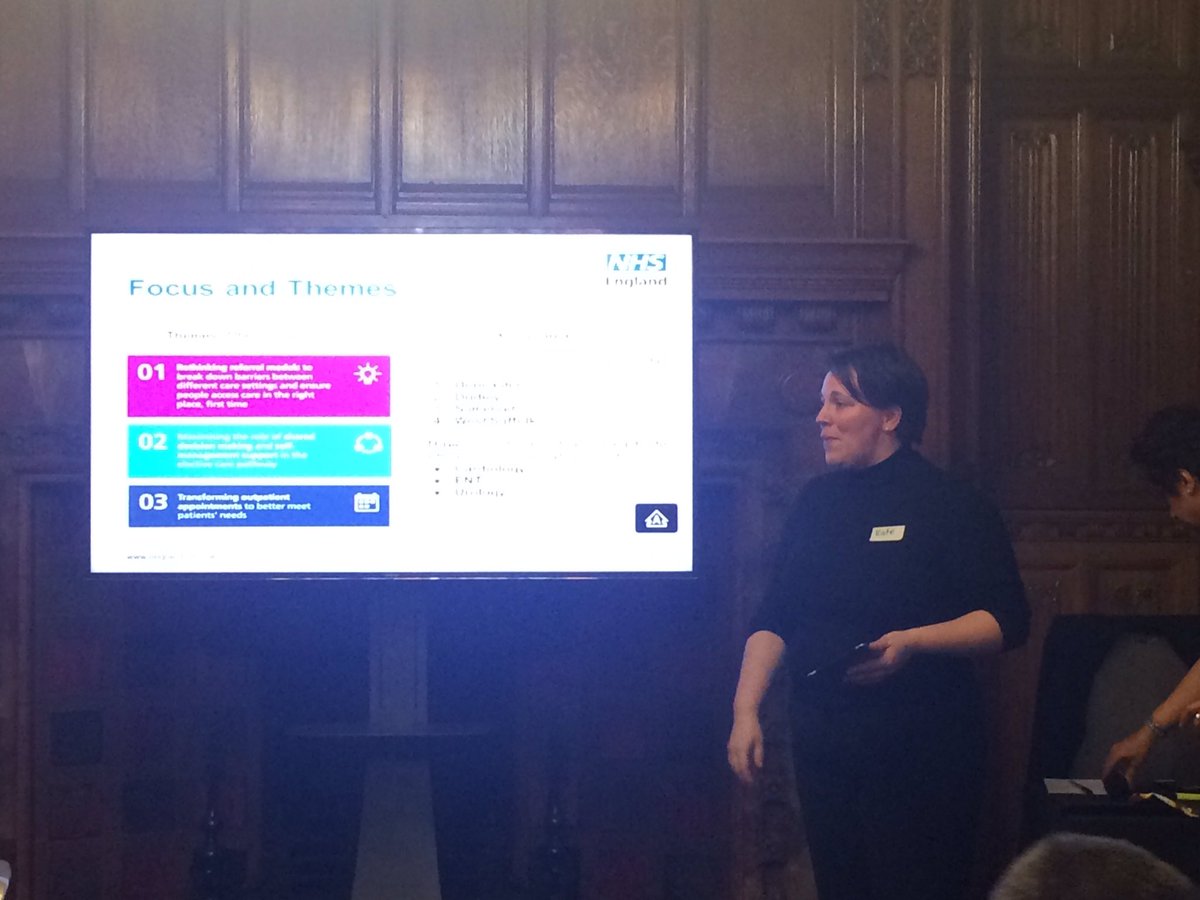 SianGreenley's tweet photo. Looking at interventions #rethinkingreferrals #SharedDecisionMaking #transformingoutpatients @NHSEnglandEvent @_amandawoolley_ @SabhiaSheikh https://t.co/rqCuIhm7yX