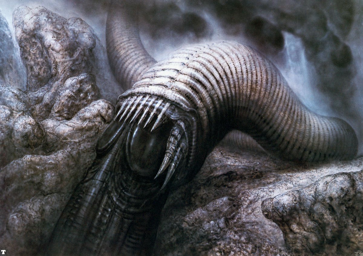 The biggest sci-fi epic NEVER made. Ten years before David Lynch, director A.Jodorowsky attempted to make the film DUNE with designs by H.R Giger (Alien). $2 million was blown on a 14-hour long script & the studio abandoned it. This is the forgotten concept art of Dune by Giger