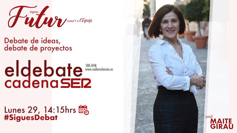 Consuel49's tweet photo. #SiguesFutur #SiguesDebat #AraelPartit per unes Agrupacions socialistes a #Valencia obertes a la societat, al barri, als moviments socials, a les falles 💪per un partit feminista, que aplique les resolu.lcions del 39 Congrés #hui a les 👉12:15 @La_SER https://t.co/WuSasoskto