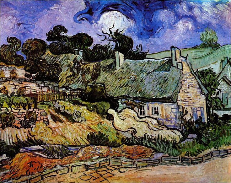 "The more you love, the more you suffer."
Vincent Van Gogh
⭐️⭐️⭐️

🎨Vincent Van Gogh 1853-1890
Dutch painter
"Houses with Thatched Roofs, Cordeville" 1890

#art #The_Art_Is_Life #Paintings <a href="/eoff_sylvia/">Sylvia</a> <a href="/duckylemon/">Duckylemon🎈Surreal Artist</a> <a href="/mhall55nine/">Michael Hall</a> <a href="/mervalls/">Mercedes Valls Lolla</a> <a href="/batznatz/">Natz Batz</a> @rosemarymeier14 <a href="/1jrv1/">1jrv</a>